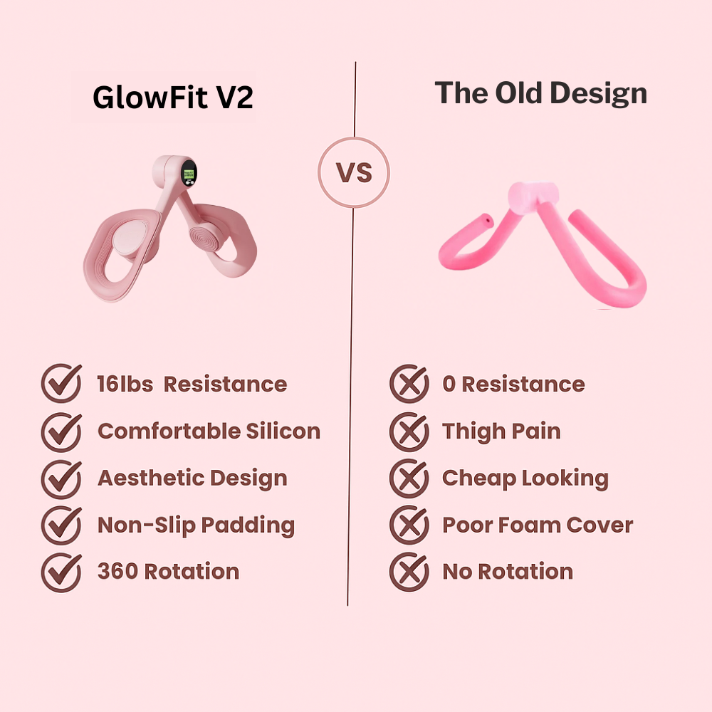 GlowFit V2™ - Thigh and Pelvic Trainer