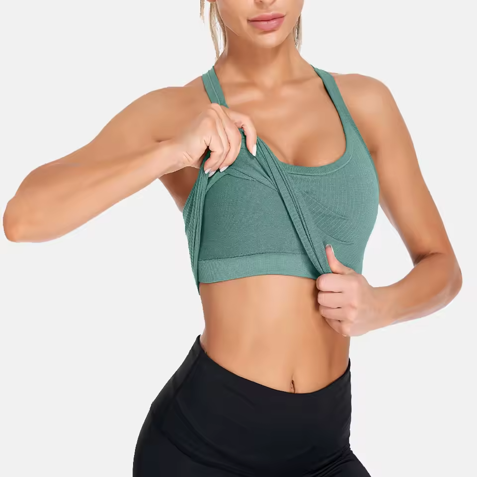 Activewear Tank with Built-in-Bra