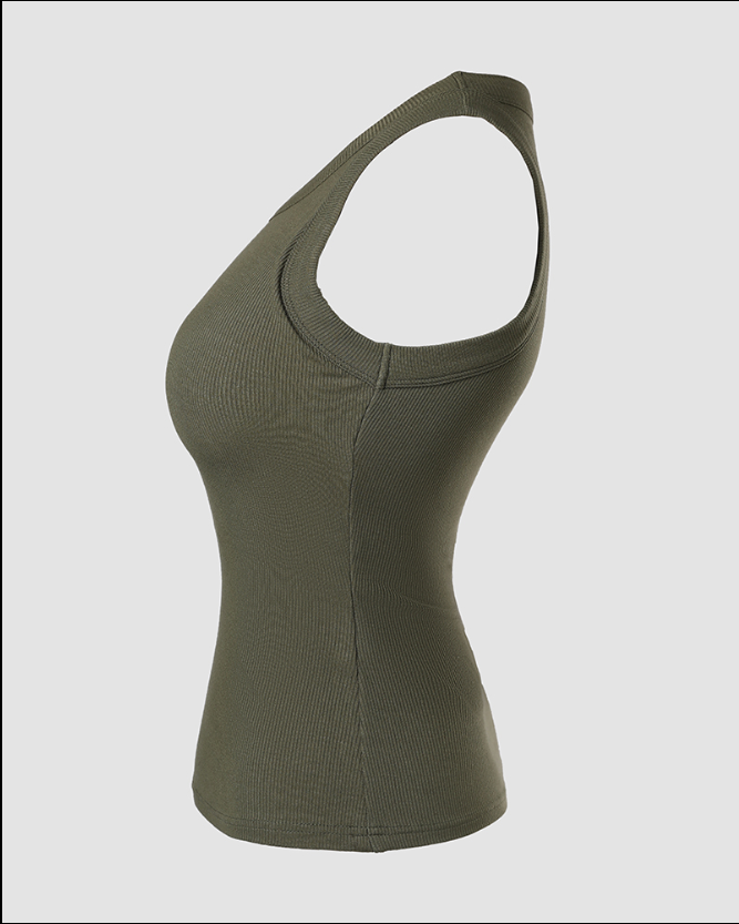 Tank Top with Built-in-Bra
