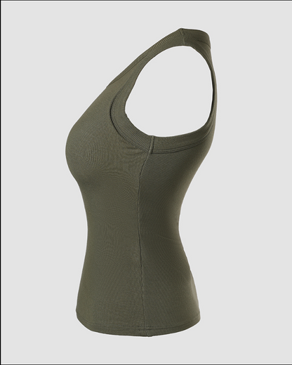 Tank Top with Built-in-Bra