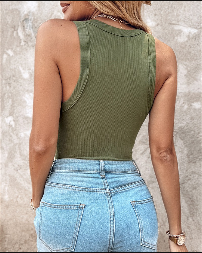 Tank Top with Built-in-Bra