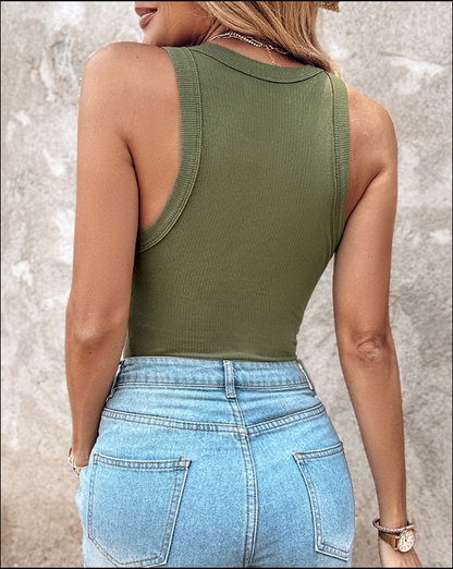 Tank Top with Built-in-Bra