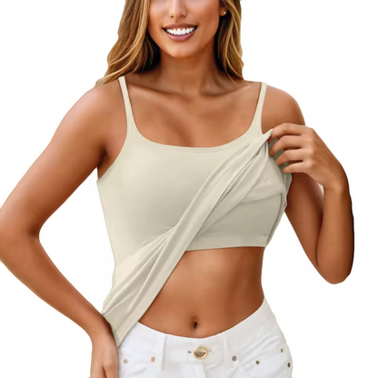 Tank Top with Built-in-Bra
